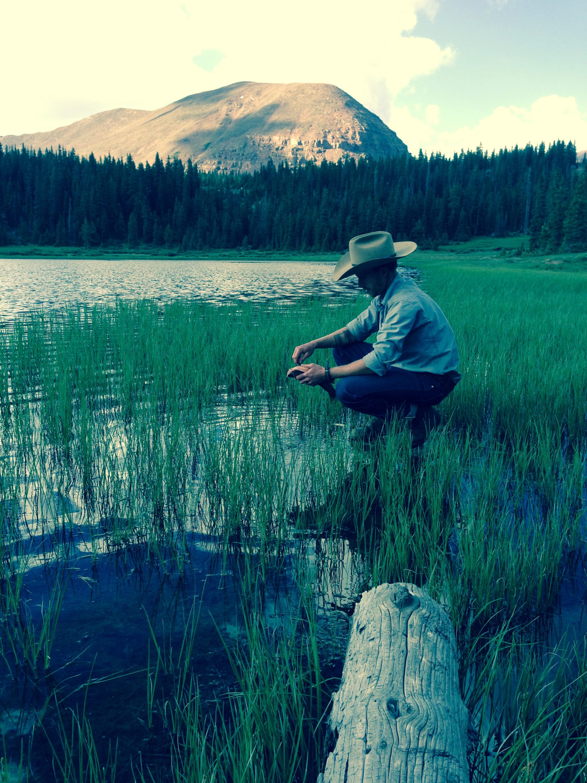 Will Munger works as a cowboy in the Uintah Basin, where tar sands and oil shale development are threatening water sources critical to ranching and agriculture. (Courtesy of Will Munger)
